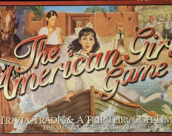 The American Girls Game: Trivia, Trade & a Trip Through Time, 1999 The American Girls Collection, COMPLETE