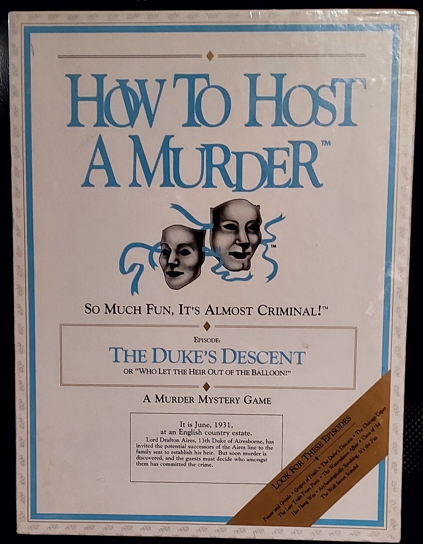 How to Host a Murder Mystery Party - Sammy D. Vintage
