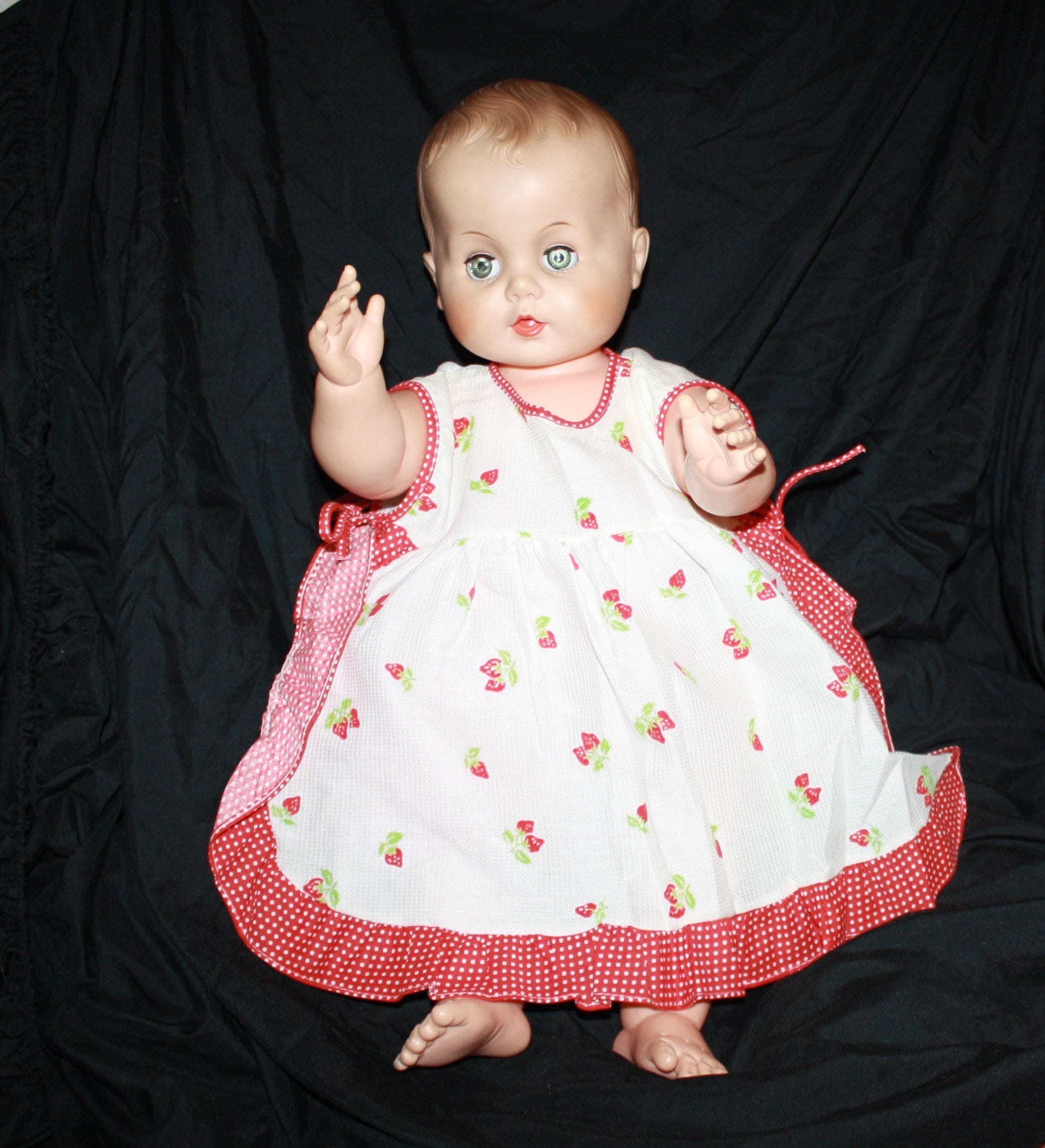 Vintage 1950's American Character 24 Baby Doll w/Molded Hair, CS1958