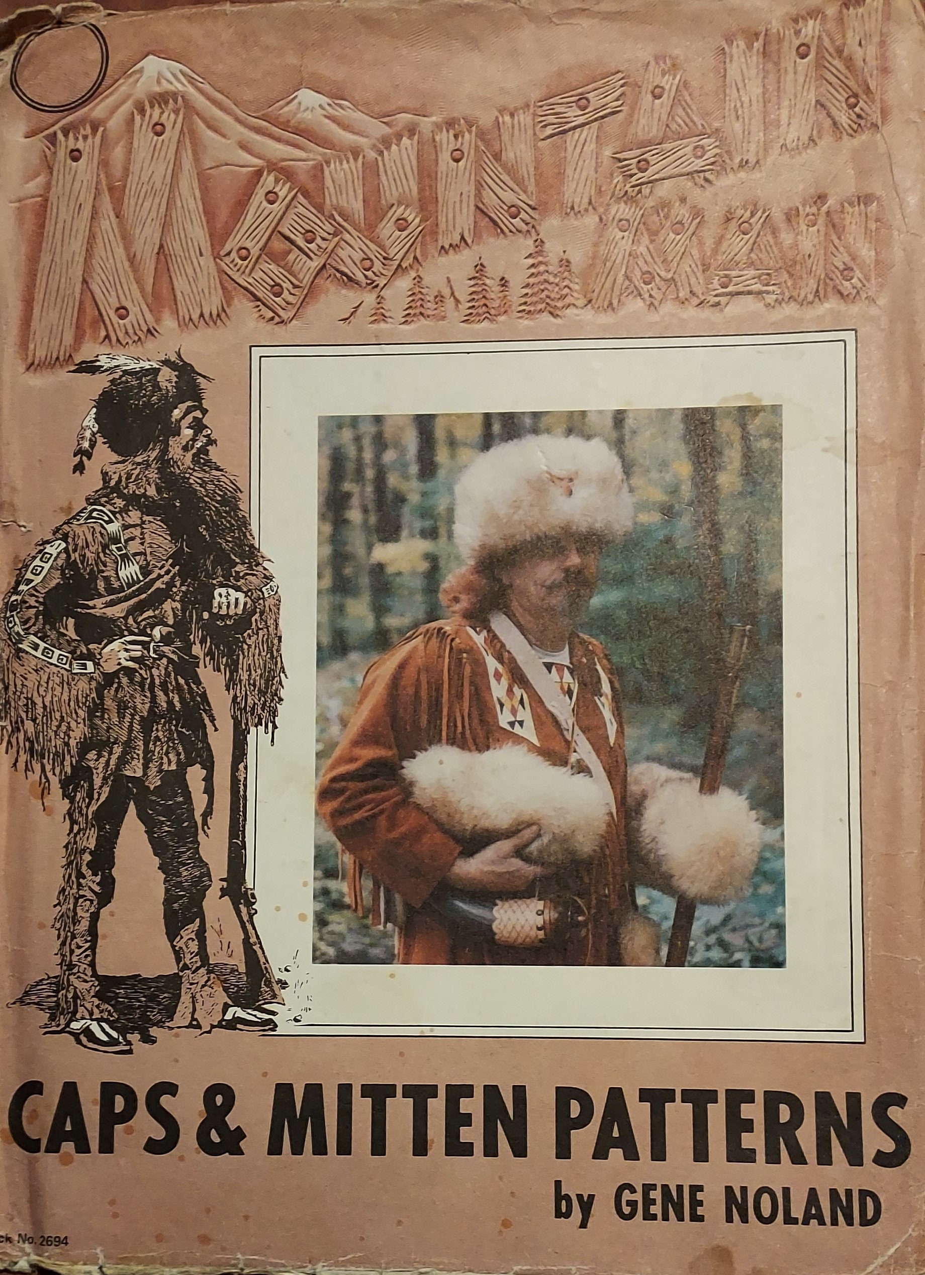 Mountain Man 2694, Caps & Mitten Sewing Pattern, Reenactment Pattern