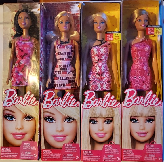 BARBIE, Barbie Dolls, Chic Dress, Mattel, NRFB, 