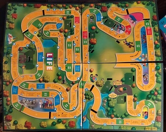 The Game Of Life 2002 Board And Instructions Only Hasbro