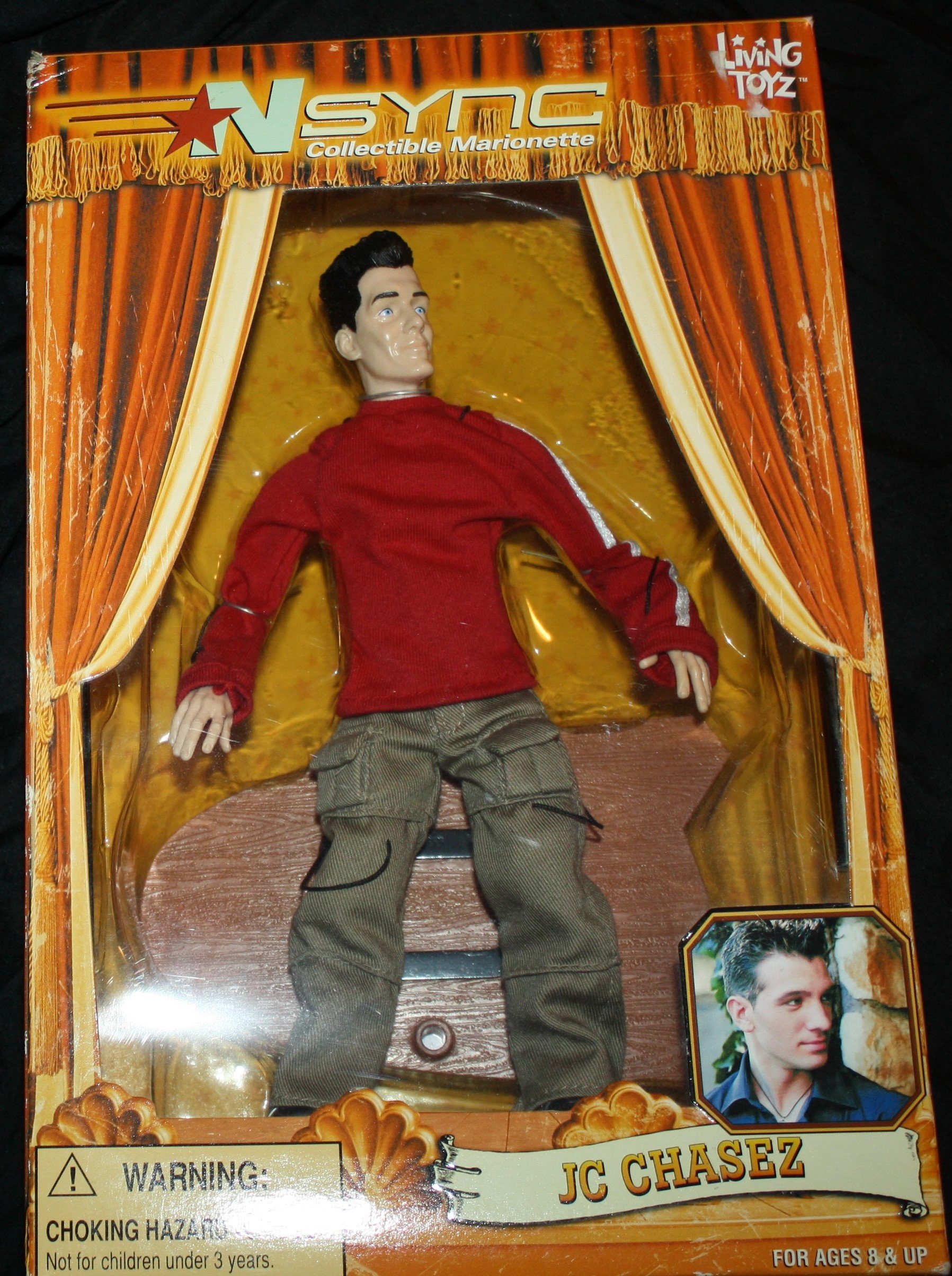 NSYNC Collectible 10 Dolls, 2000 Living Toyz, Complete Set
