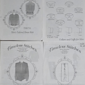Patrones de costura históricos vintage de los años 90, puntadas atemporales, JP Ryan