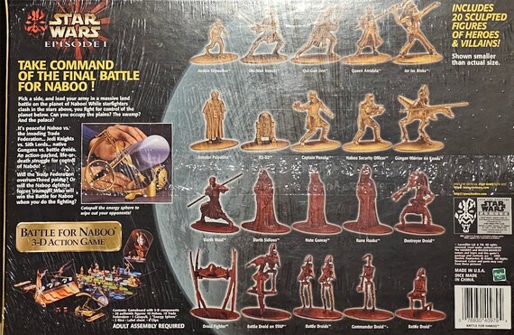 STAR WARS Episode Battle for Naboo, 3-D Action Game, SEALED