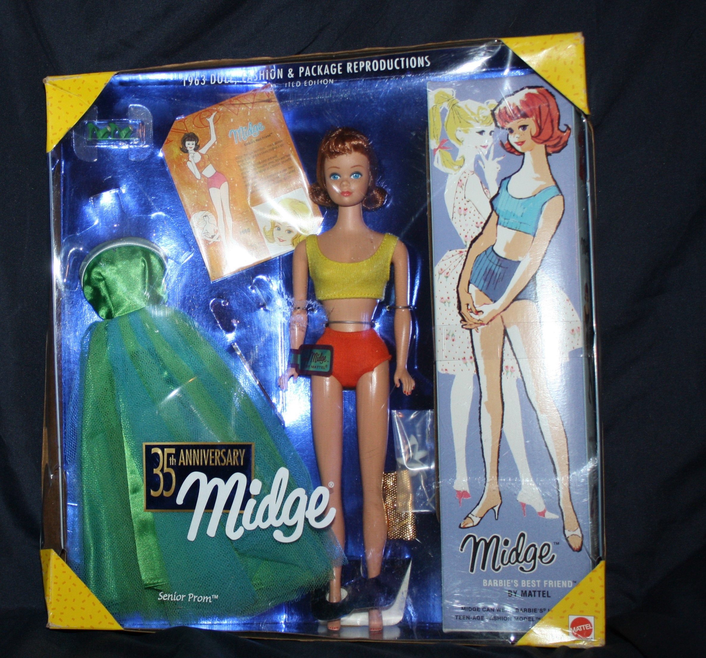 Barbie, 35th Anniversary Midge, Barbies Best Friend, 1997 Mattel, NRFB