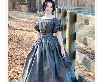 McCall's Sewing Pattern M7988, Misses'1860's Historic Costume Pattern, Sizes A5 6-14/E5 14-20, UNCUT