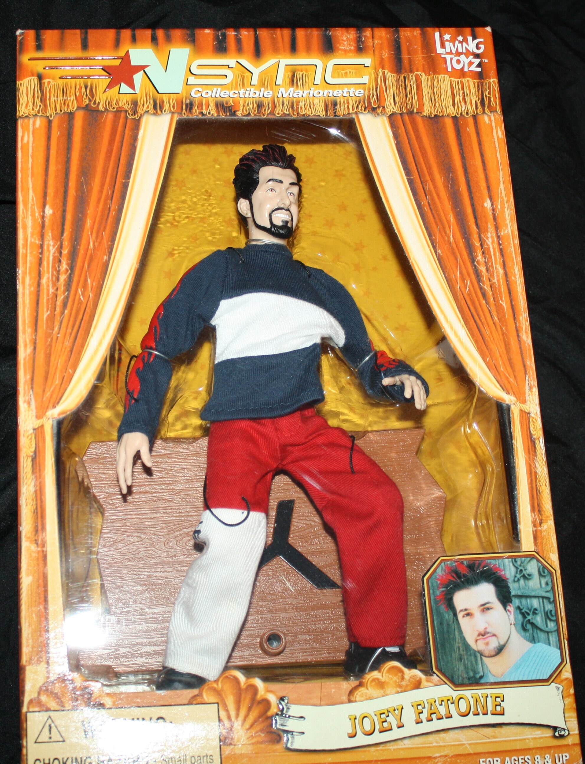 NSYNC Collectible 10 Dolls, 2000 Living Toyz, Complete Set