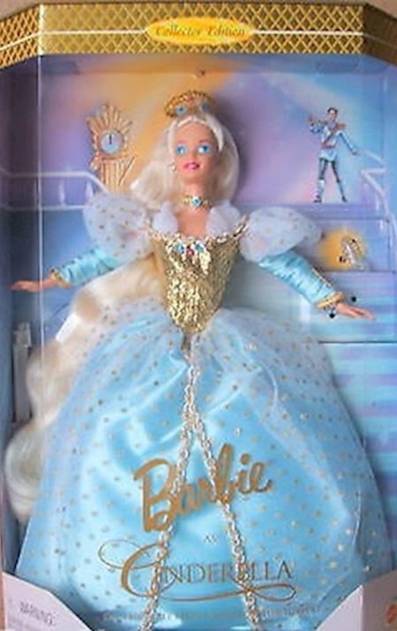 Legende Paar Site lijn Barbie als Assepoester 1996 Mattel Children's Series - Etsy België
