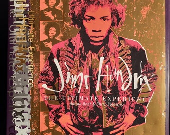 Vintage Book - Jimi Hendrix: The Ultimate Experience First Edition (Hardcover with dust Jacket), 1995 MacMillian