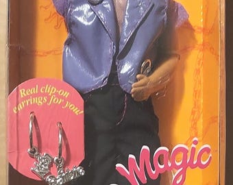 BARBIE, Earring Magic Ken Doll, LGBTQ Ken, 1992 Mattel, Discontinued, NRFB