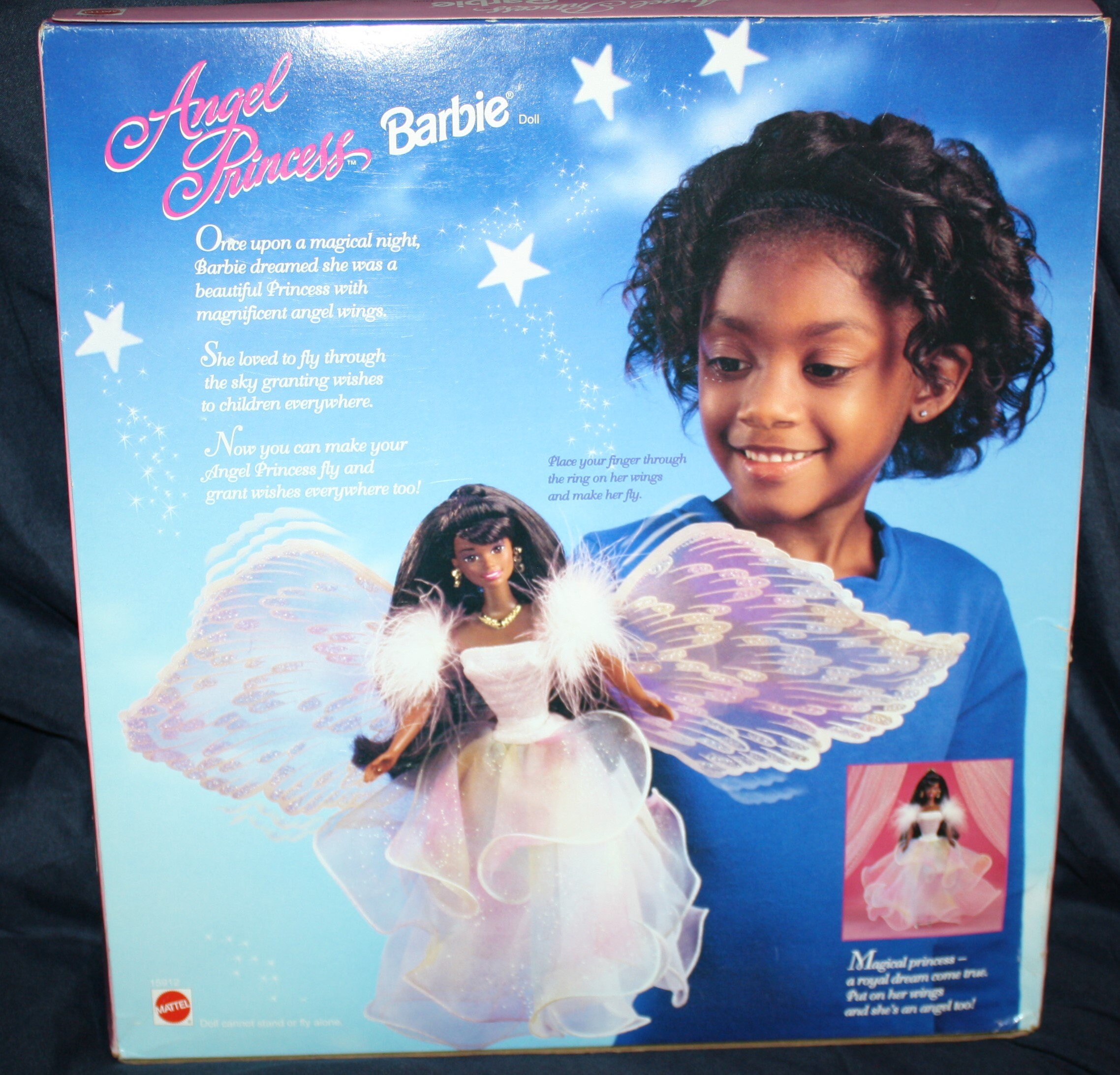 angel princess barbie 1996 value