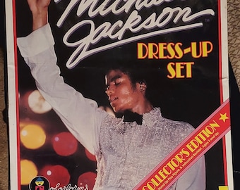 1984 Michael Jackson Dress-Up Sets Colorforms, Deluxe Set & Regular, NRFB, SEALED