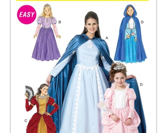 McCall's M6420 Sewing Pattern Children's/Girls' Storybook Character Costumes SIZES 3-4, 5-6, 7-8, UNCUT