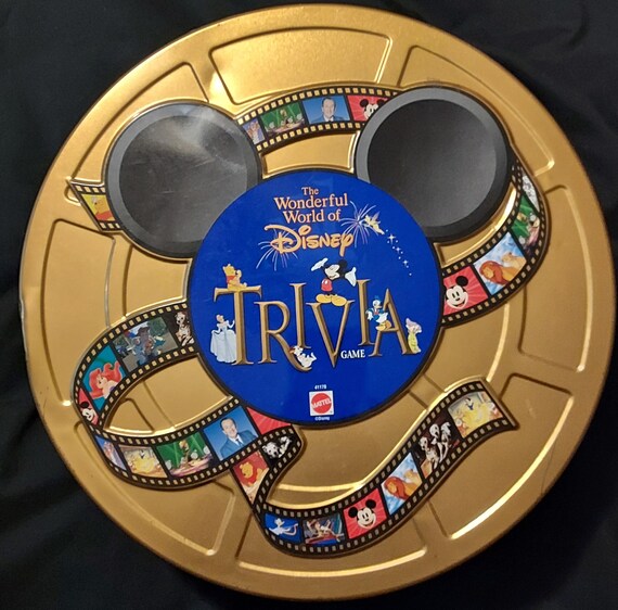 The Wonderful World Of Disney Trivia Board Game Collectible Tin 100 