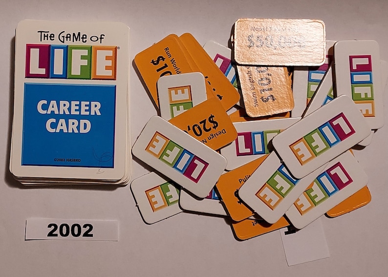 Vintage The Game of Life Board Game Replacement Parts/Pieces ONLY, 1960-2002 Hasbro image 4