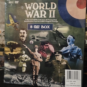 World War II Collector&#39;s Edition WWI Boxed Set DVD 8, Factory Sealed