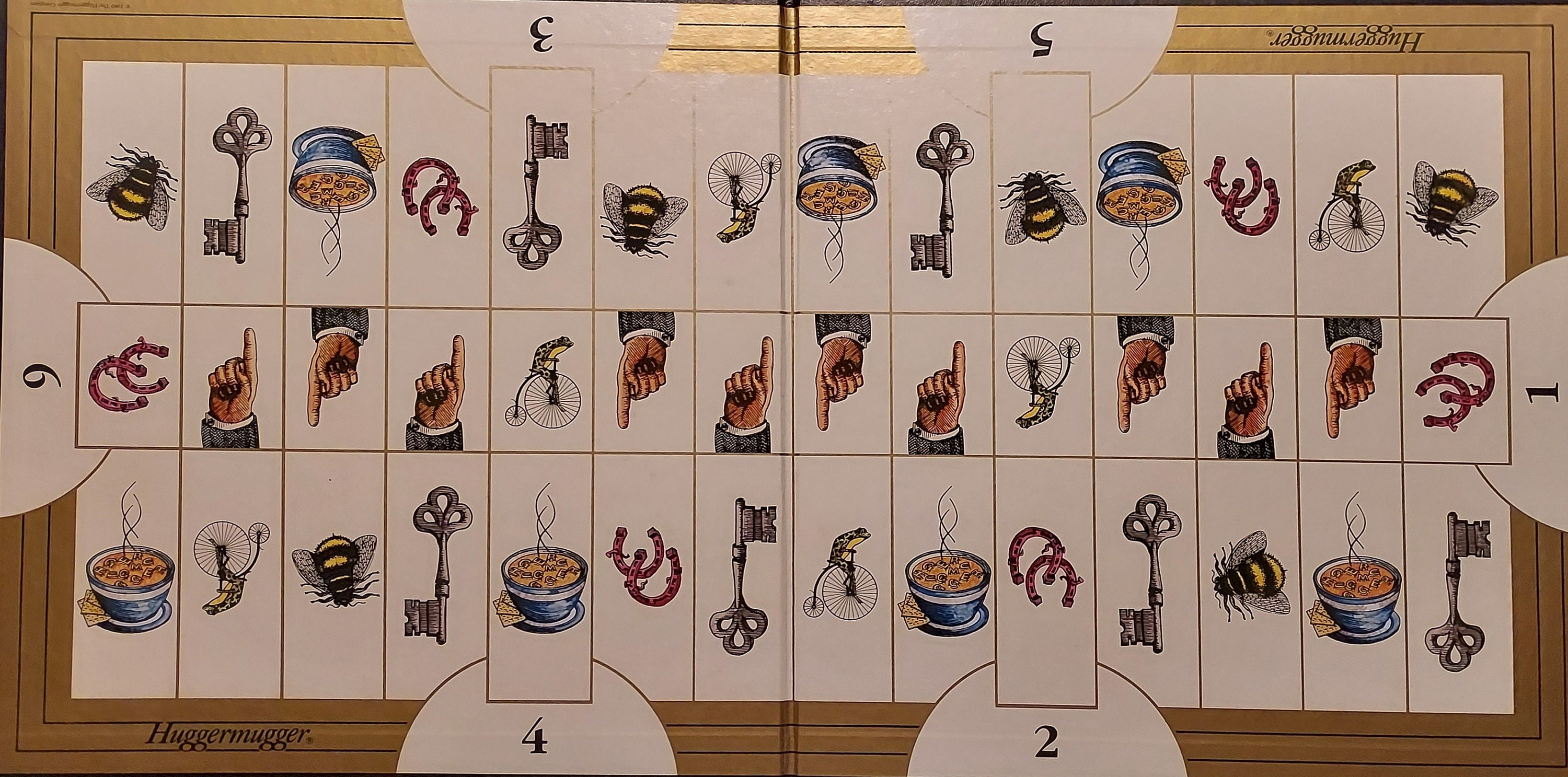 Vintage Huggermugger: The Mystery Word Board Game, Western Publishing ...