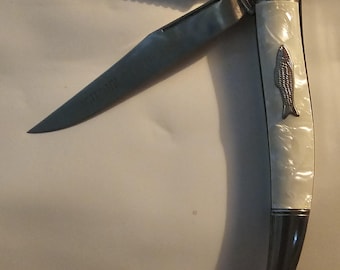 Vintage Imperial Fishing Pocketknife, National Chemsearch Corp, National Chemsearch Corp. PROV. R.I. USA