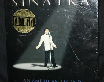 Frank Sinatra: An American Legend 1st Ed Hardcover Book, Author Sinatra, Nancy,  With Collectors CD, 1995, SEALED