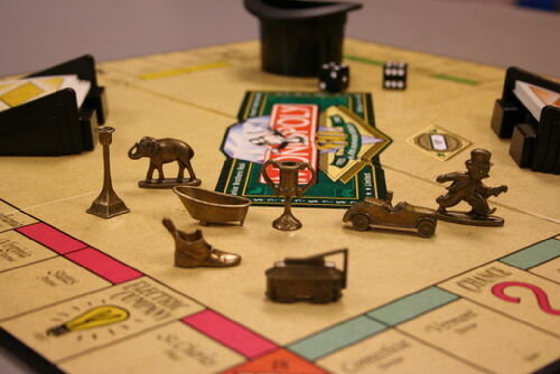 Monopoly Gold Foil 60th Anniversary Edition 1995 Etsy