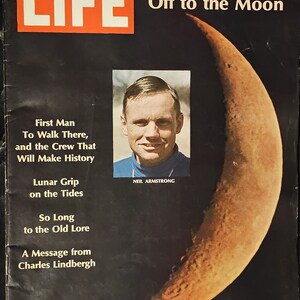 Vintage Life Magazines, Issues 1940s - 1960s, Lana Turner, Neil Armstrong, On the Moon, Kennedy in Texas