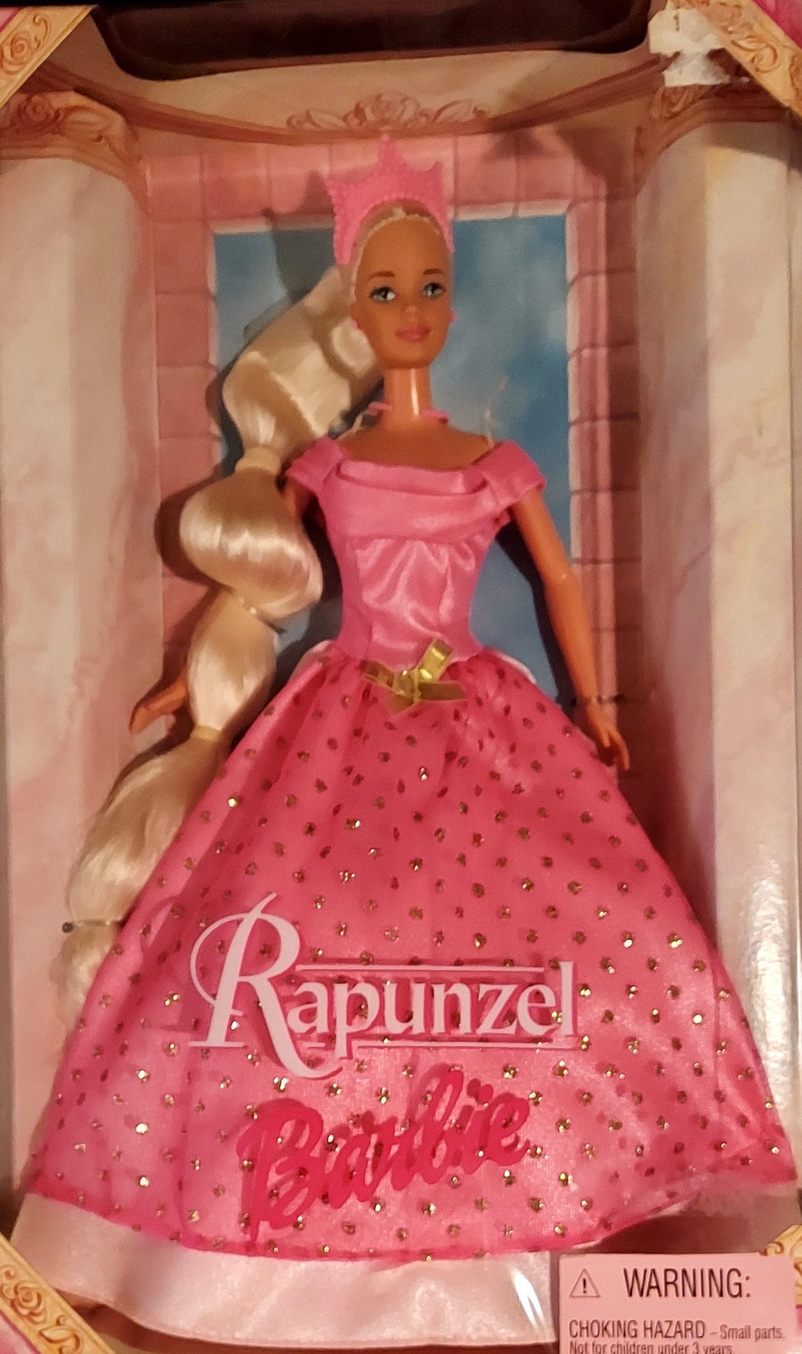 Overtuiging Bijdrage beschaving BARBIE Rapunzel Barbie Doll Pink Crown Mattel 1999 Mattel - Etsy
