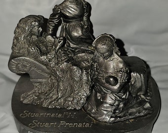 Vintage Metal Sculpture "Stuartnatal 1+1" Stuart Prenatal, ICI Americas Inc