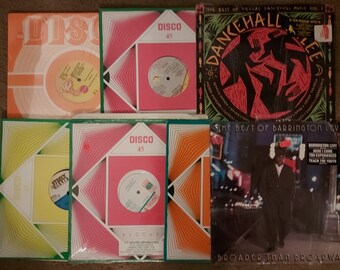 Vintage LPs, Reggae LPs, Dancehall, Various Artists, Barrington Levy, Shabba Ranks, Ninjaman, Spanner Banner, Horace Andy, Lot of 7 LPs
