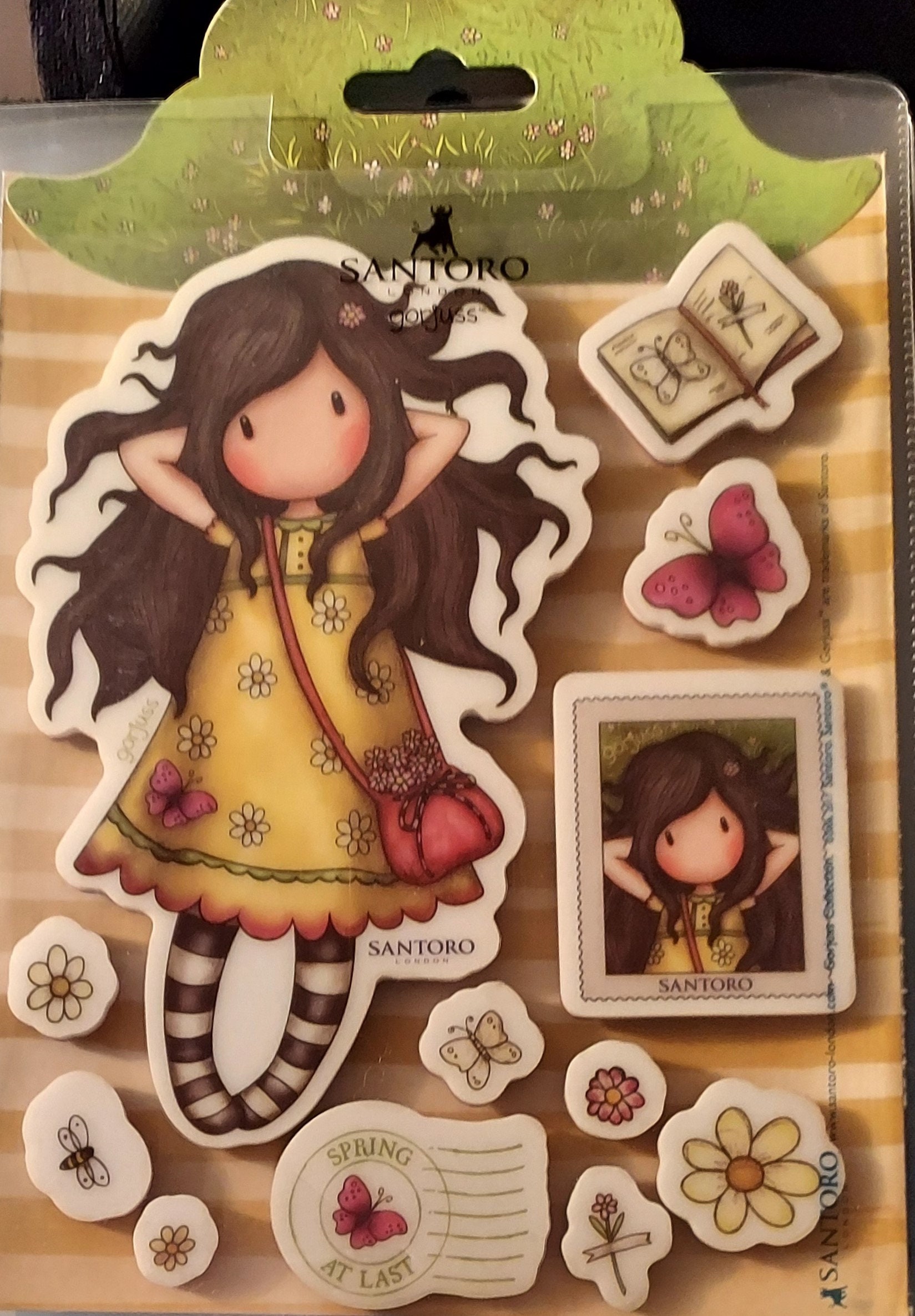 Custom Order SANTORO Gorjuss Rubber Stamp Sets & Collectable Rubber