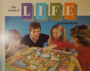 Vintage The Game of Life Board Game, 1977 Milton Bradley, COMPLETE