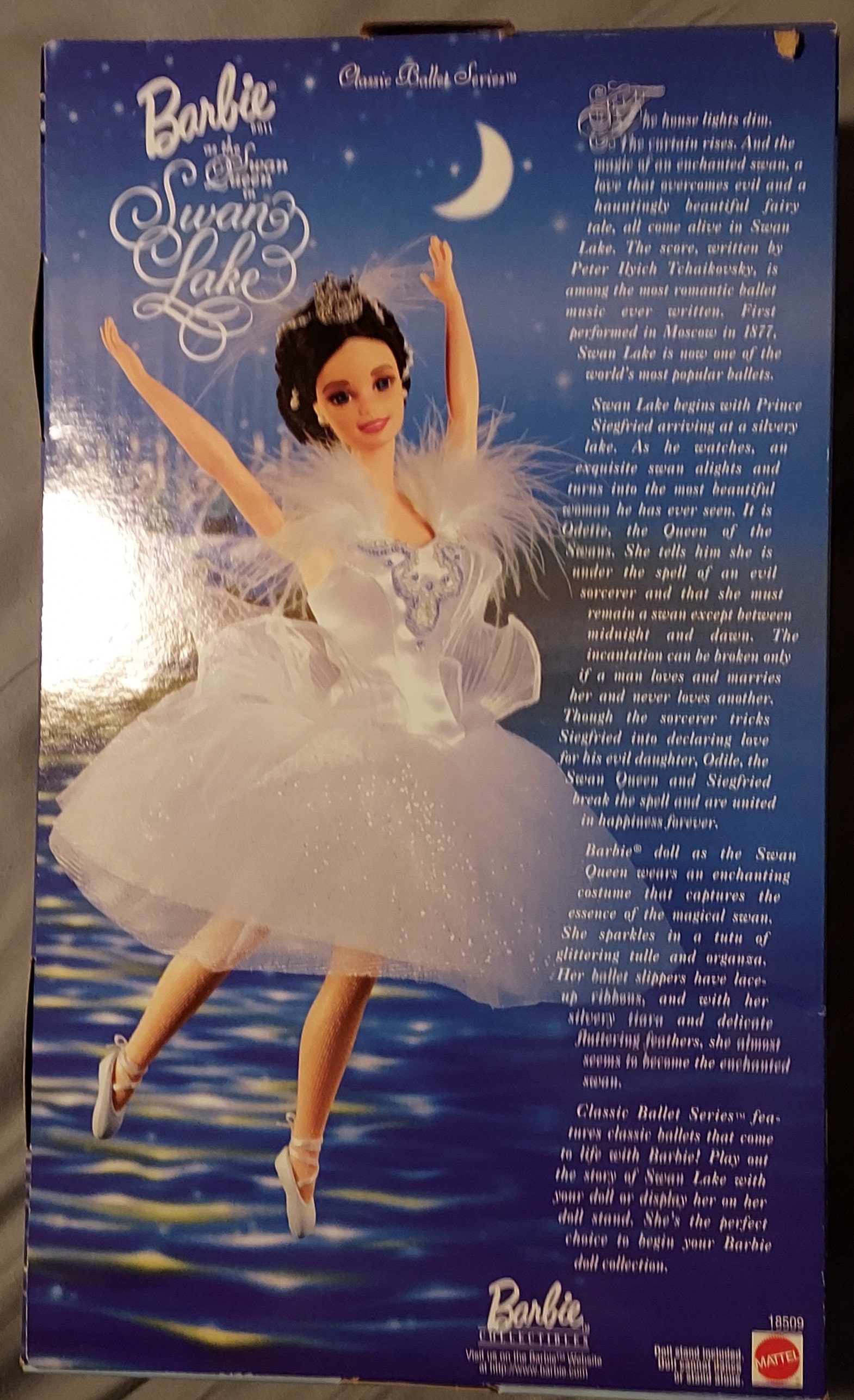 Barbie Swan Queen from Swan Lake, 1997 Mattel NRFB