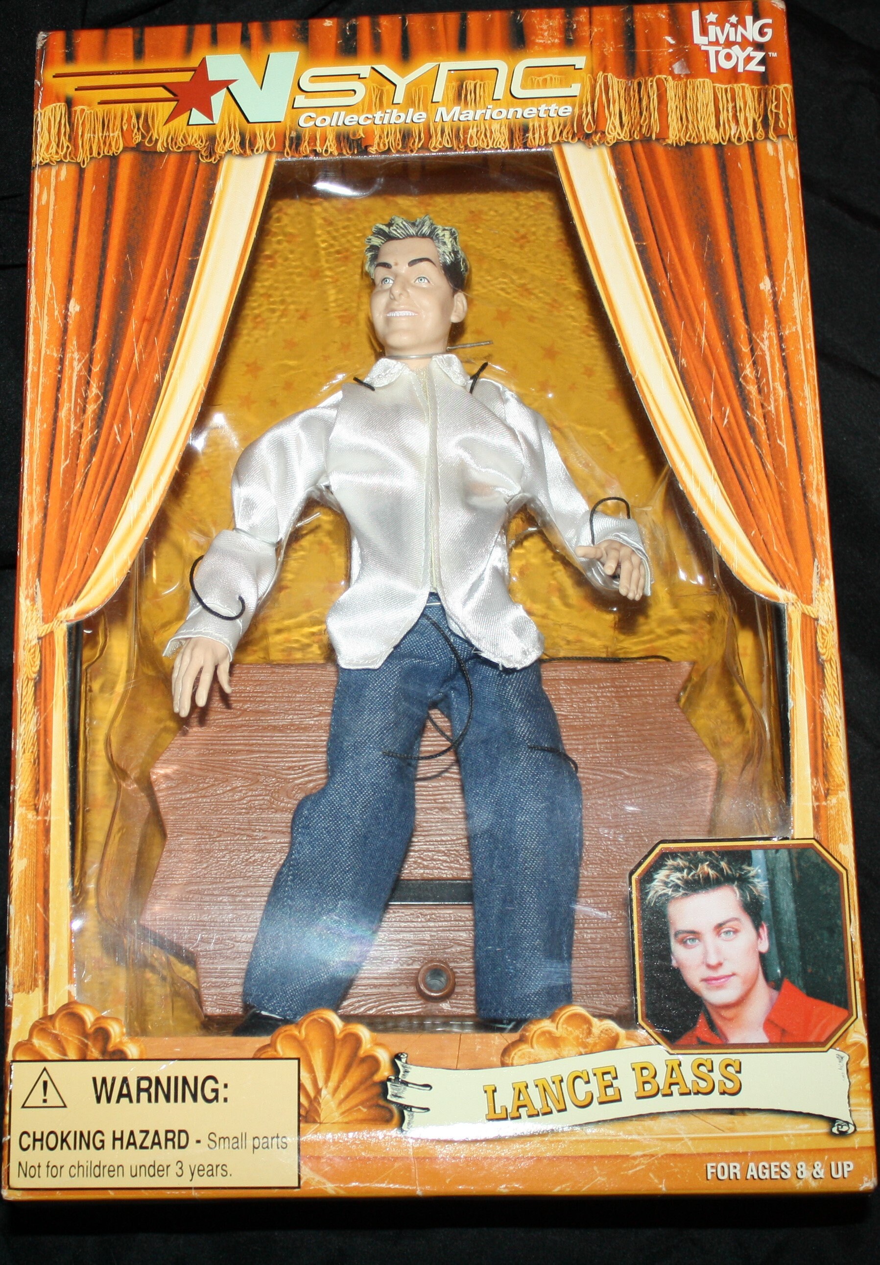 NSYNC Collectible 10 Dolls, 2000 Living Toyz, Complete Set