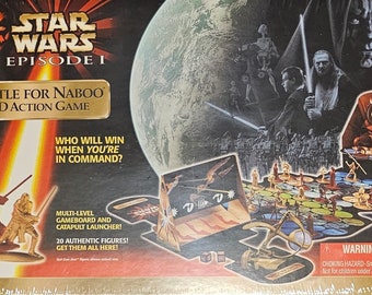 STAR WARS Episode 1 Battle for Naboo, 3-D Action Game, SEALED