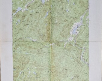 Vintage 1950s U.S. Geological Survey Maps, New York