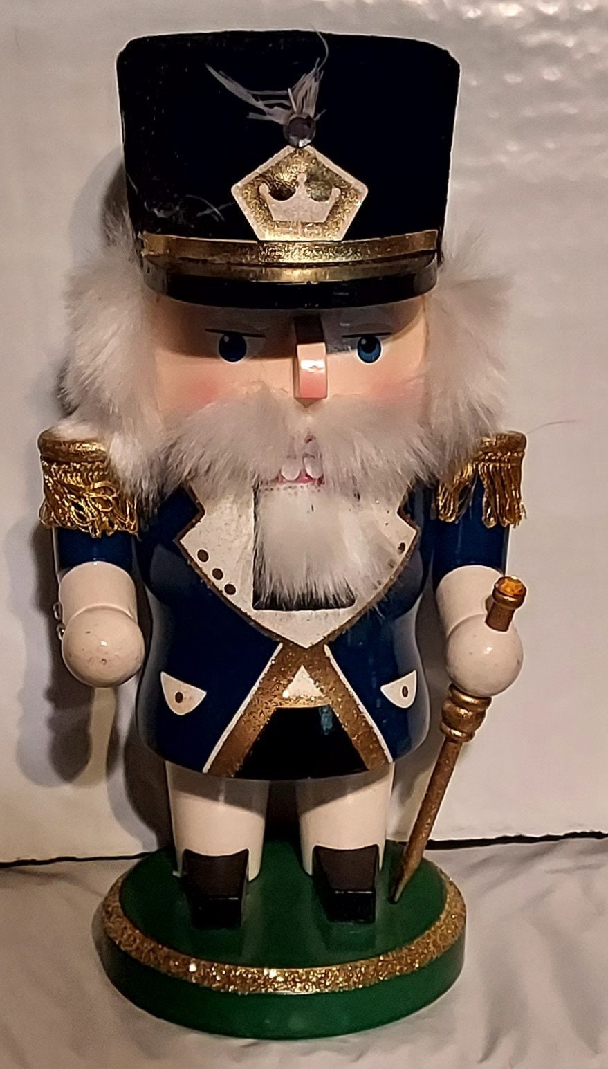 Vintage Nutcrackers German/Austrian Wood Carved Hunter w/Gun, Lord