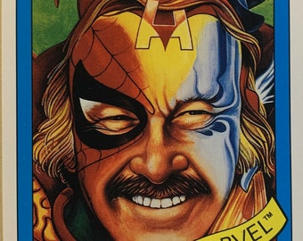 1990 Marvel Comics, Stan Lee - Mr. Marvel, Card #161, Trading Cards