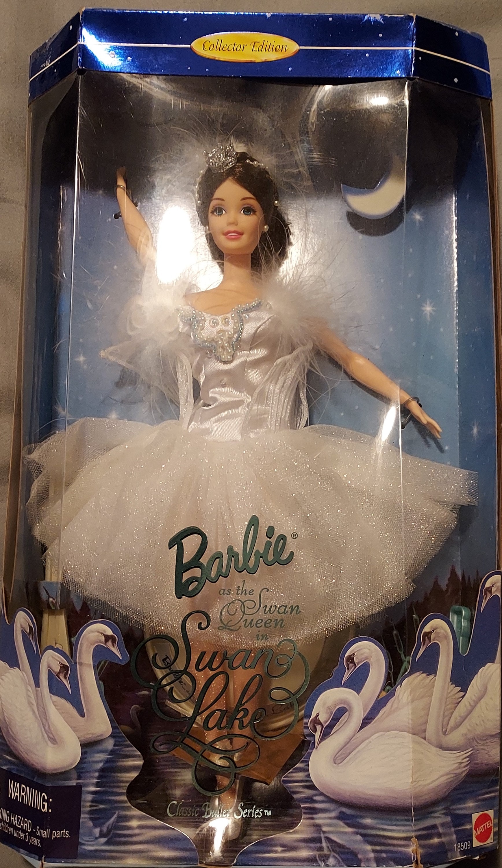 Barbie Swan Queen From Swan Lake 1997 Mattel NRFB - Etsy