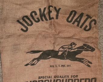 Antique A Burlap Feed Bags, Feed Sacks, Old Advertisement, M. J. Pritchard, Eshelman & Sons,  Amaizo