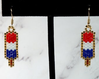 Firecracker Popsicle Earrings