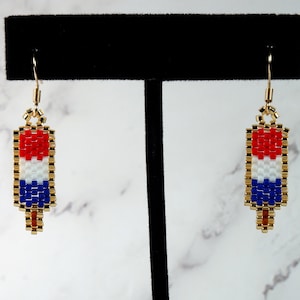 Firecracker Popsicle Earrings