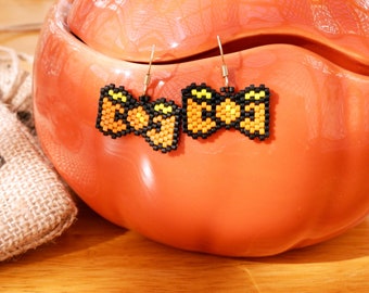 Halloween Bow Earrings