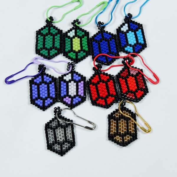 Small Rupee Stitch Marker