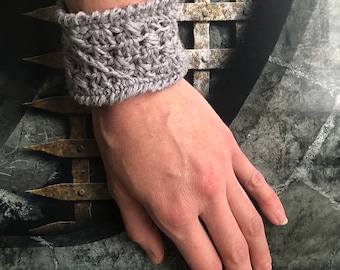 Unisex crochet bracelet PATTERN written in English+chart+photo, unisex crochet, hipster crochet bracelet pattern PDF modern crochet bracelet