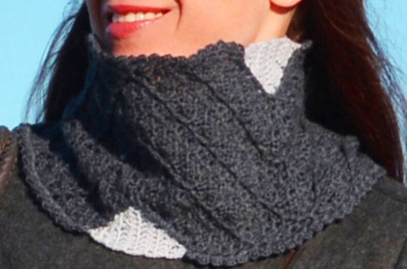 Unisex crochet Scarf PATTERN crochet TUTORIAL in English image 0