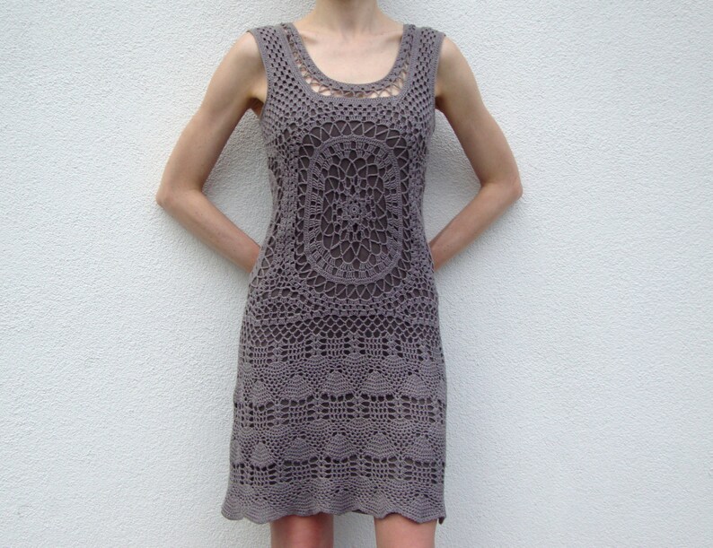 Balance Modern crochet dress PATTERN crochet TUTORIAL image 7