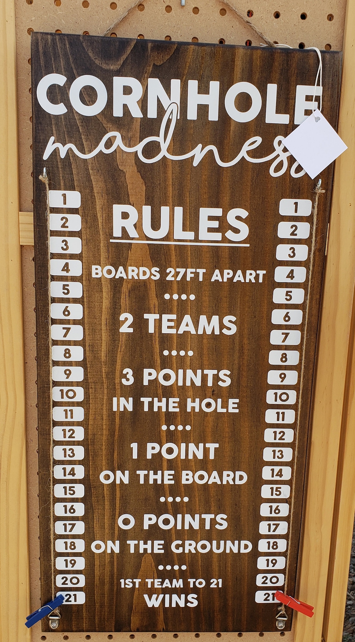 Cornhole Madness Scoreboard SVG File Etsy Hong Kong
