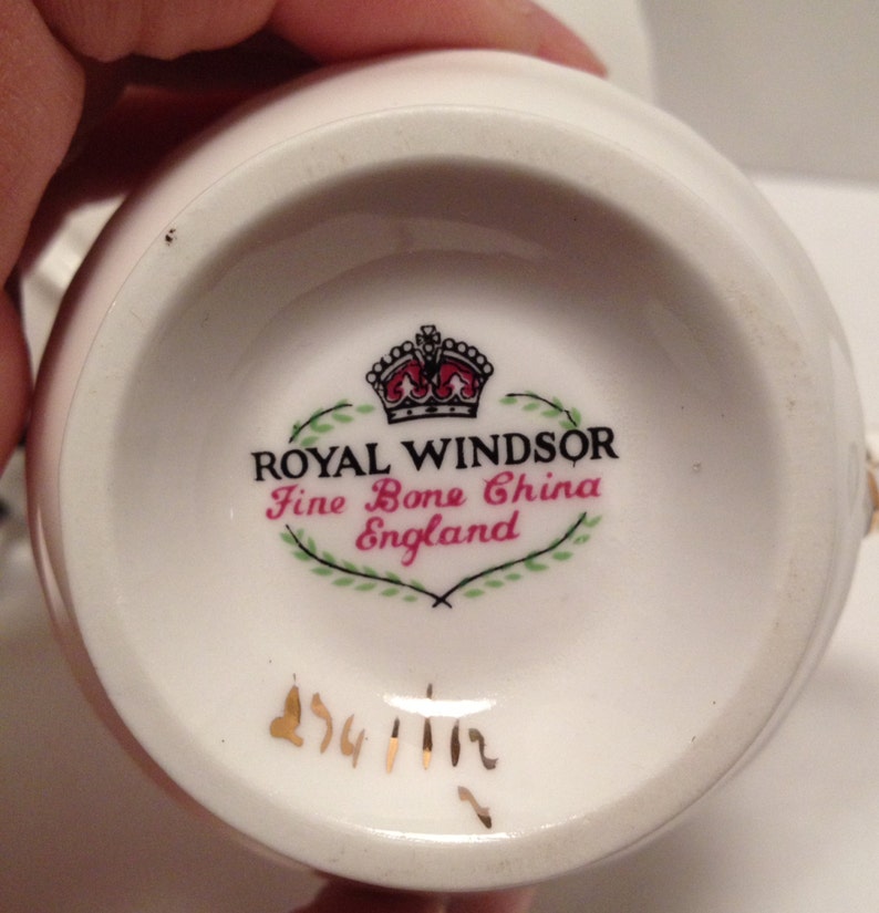Royal Windsor Fine Bone China England Classic Design of Etsy