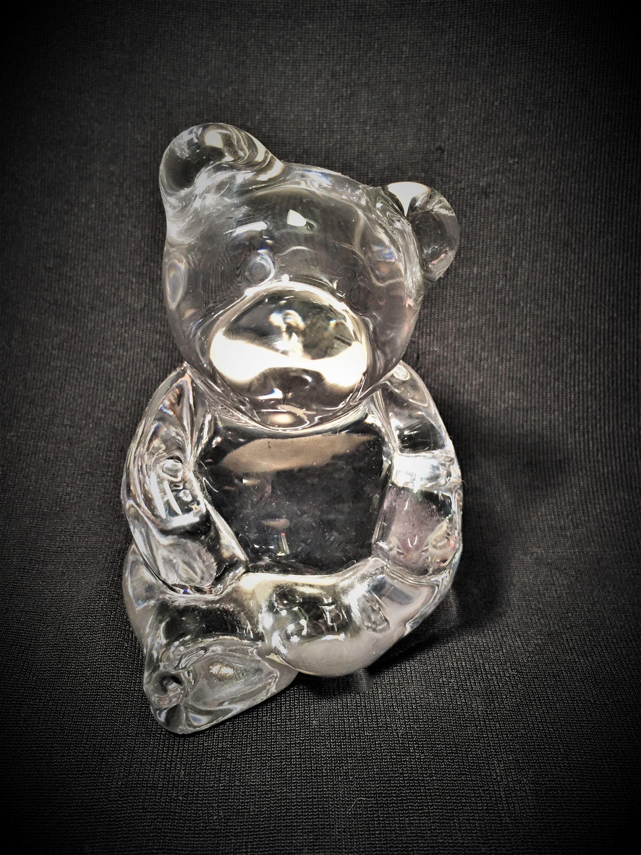 Princess House 24 Lead Crystal Teddy Bear Cub Made in West Etsy