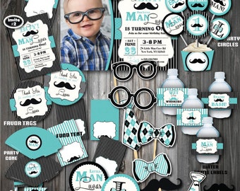 Little Man Party Etsy